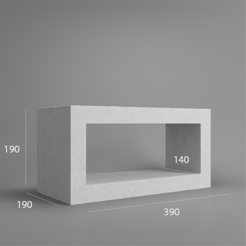 VB 150.200 ventilation block dimension